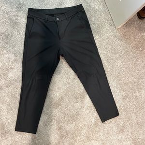 Lululemon ABC Slim-Fit Trouser - Obsidian Warpstreme
